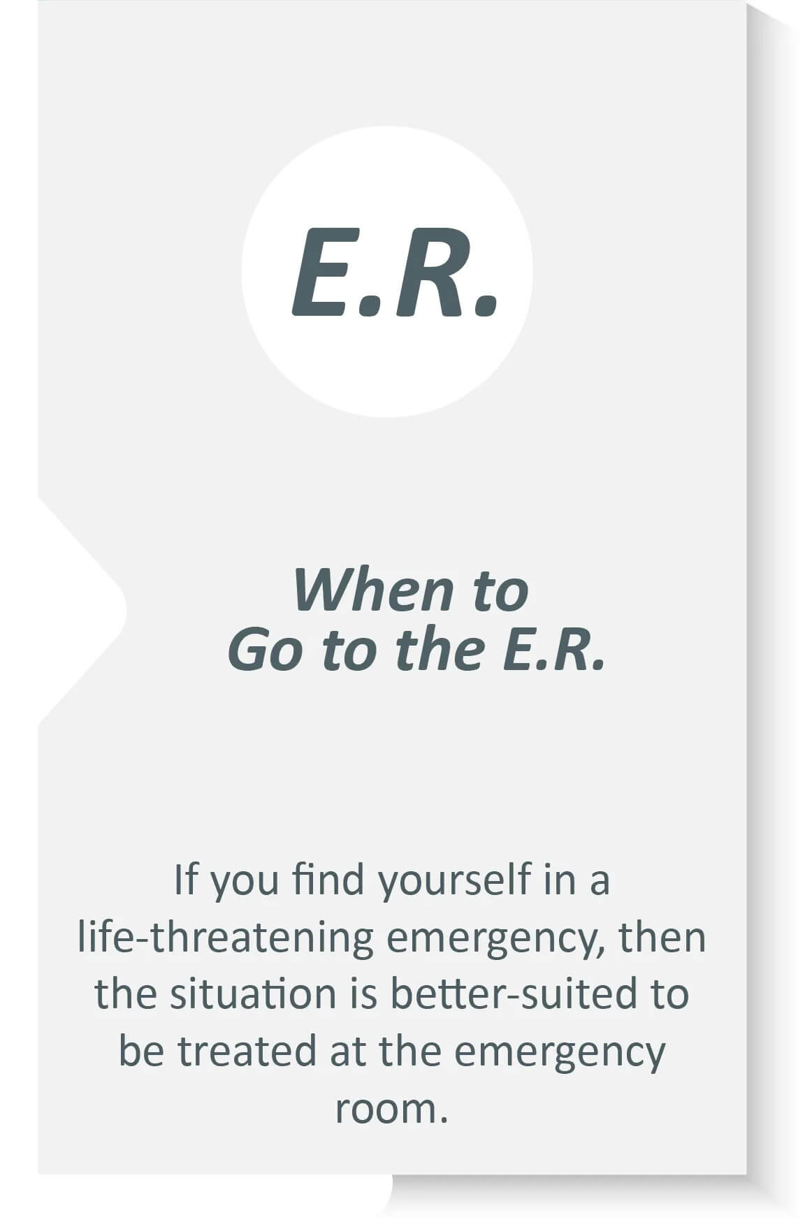 when to go to er