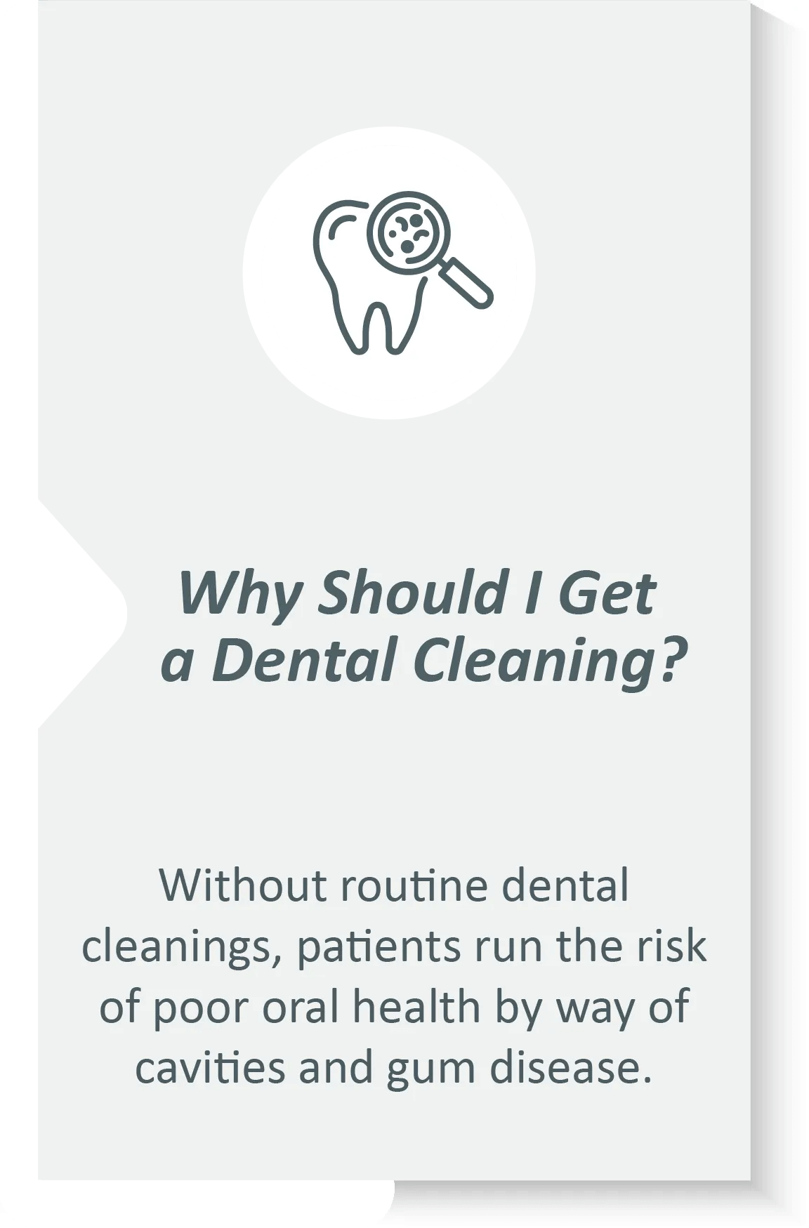 why dental cleaning
