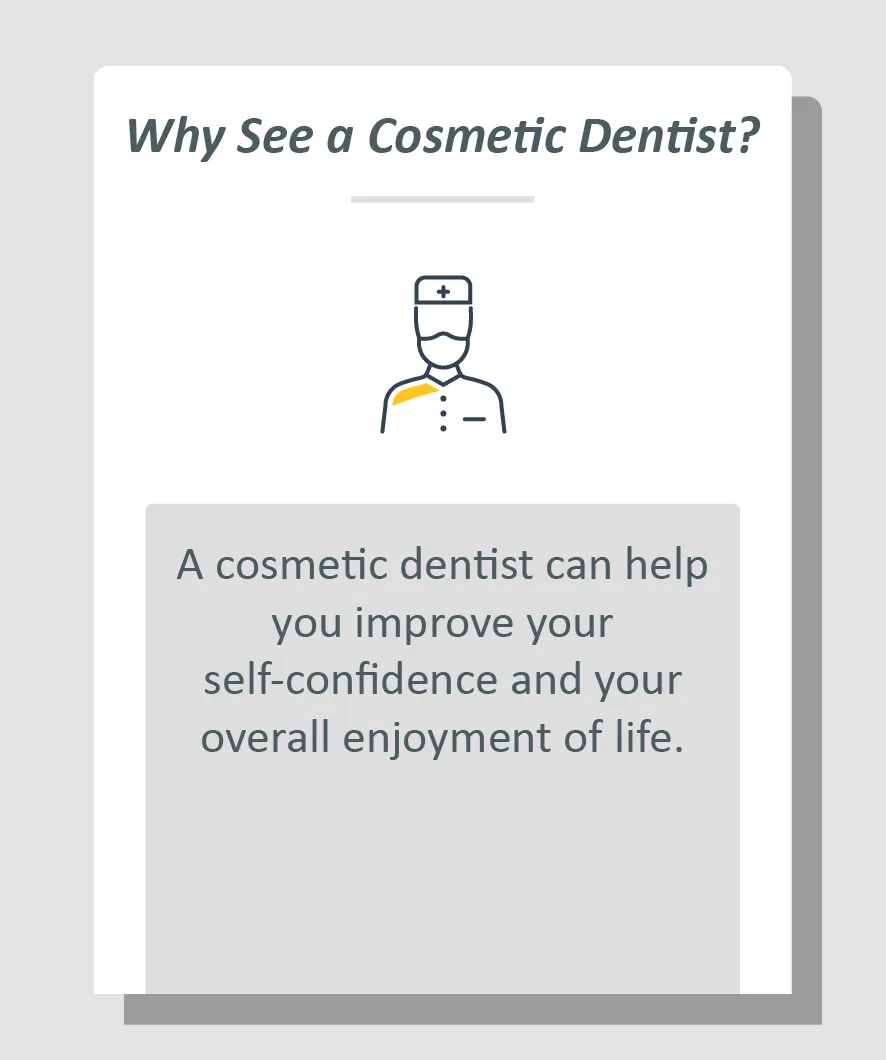 why see a cosmetic dentist