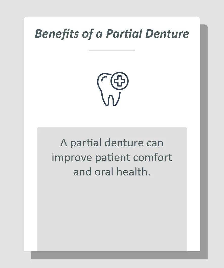 benefits of partial dentures